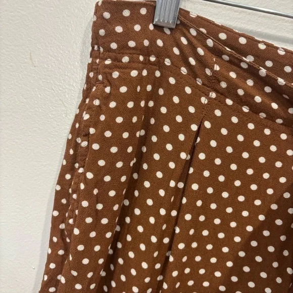 Free People Can’t Take My Eyes Off You Flare High Rise Polka Dots Women’s Large - Picture 7 of 15